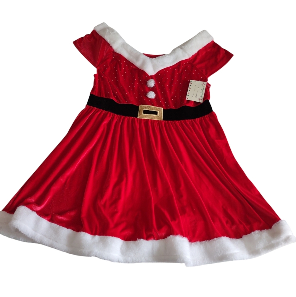 NWT Derek Heart 2X Santa Dress